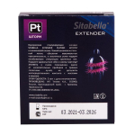 Стимулирующая насадка со спиралью из усиков Шторм Sitabella Platino 1420