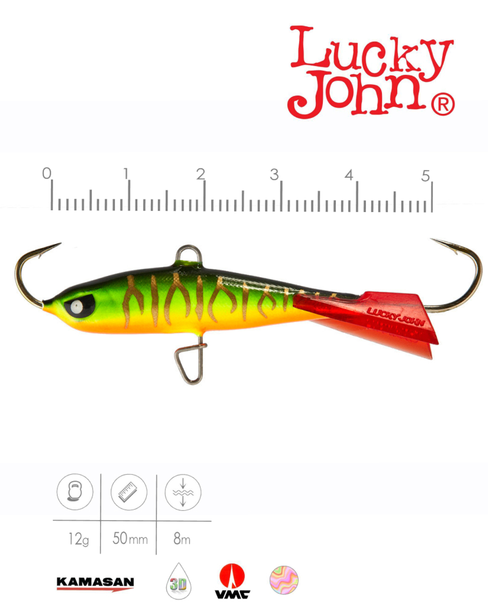 Балансир LUCKY JOHN Nordic №4, цвет 301RT, арт. 51400-301RT