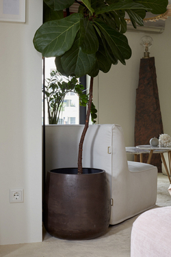 Кашпо CONE NERO