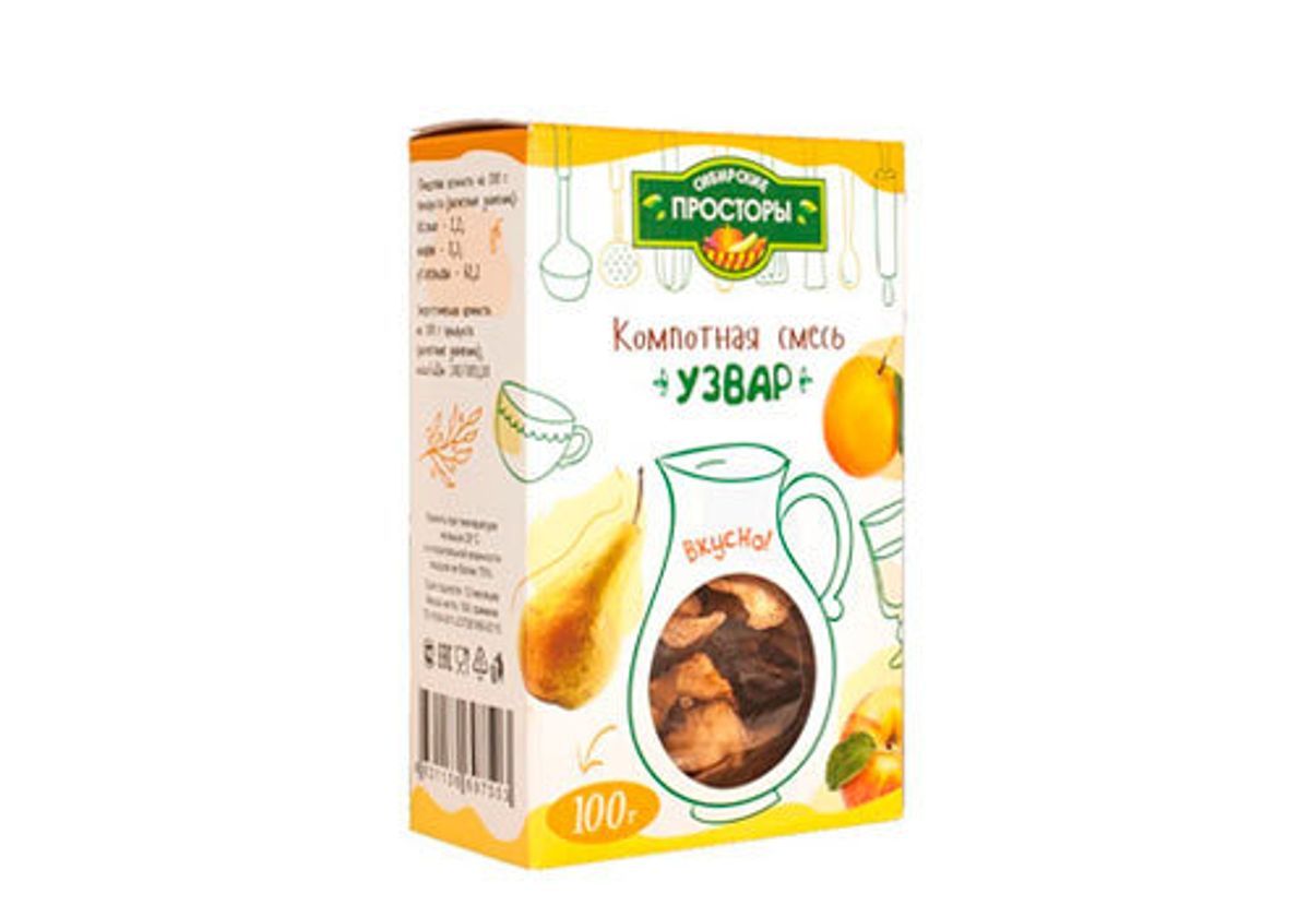 Компотная смесь Узвар, 100г