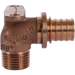 Угольник с креплением аксиальный 20x1/2" с наружной резьбой REHAU RAUTITAN RX+