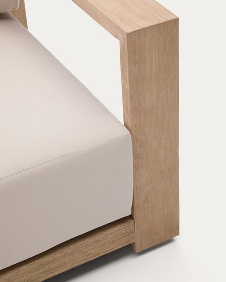 Кресло Ambra из массива акации со светлой отделкой La Forma Испания 