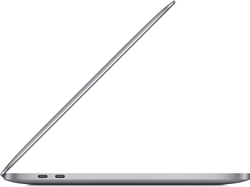 Ноутбук 13.3; WQXGA Apple MacBook Pro grey (Apple M1/8Gb/512GB SSD/VGA int/MacOS) (MYD92RU/A)