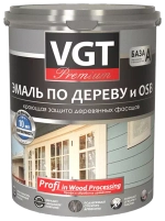 Эмаль акриловая  по дереву и OSB-VGT Premium