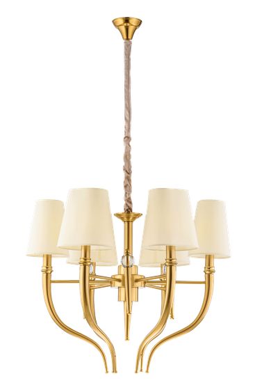 8658/6LT BRASS (1) Люстра Veneto Luce