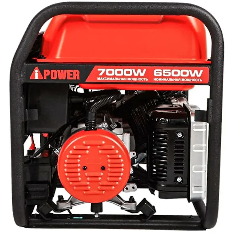 A-iPower A7000EAX бензиновый генератор в кожухе 1200 RAL 7024 с блоком АВР 400В/25А (8 pin) New УТ-11182385/29109