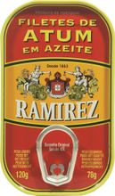 Филе тунца Ramirez в оливковом масле 120 г, 2 шт