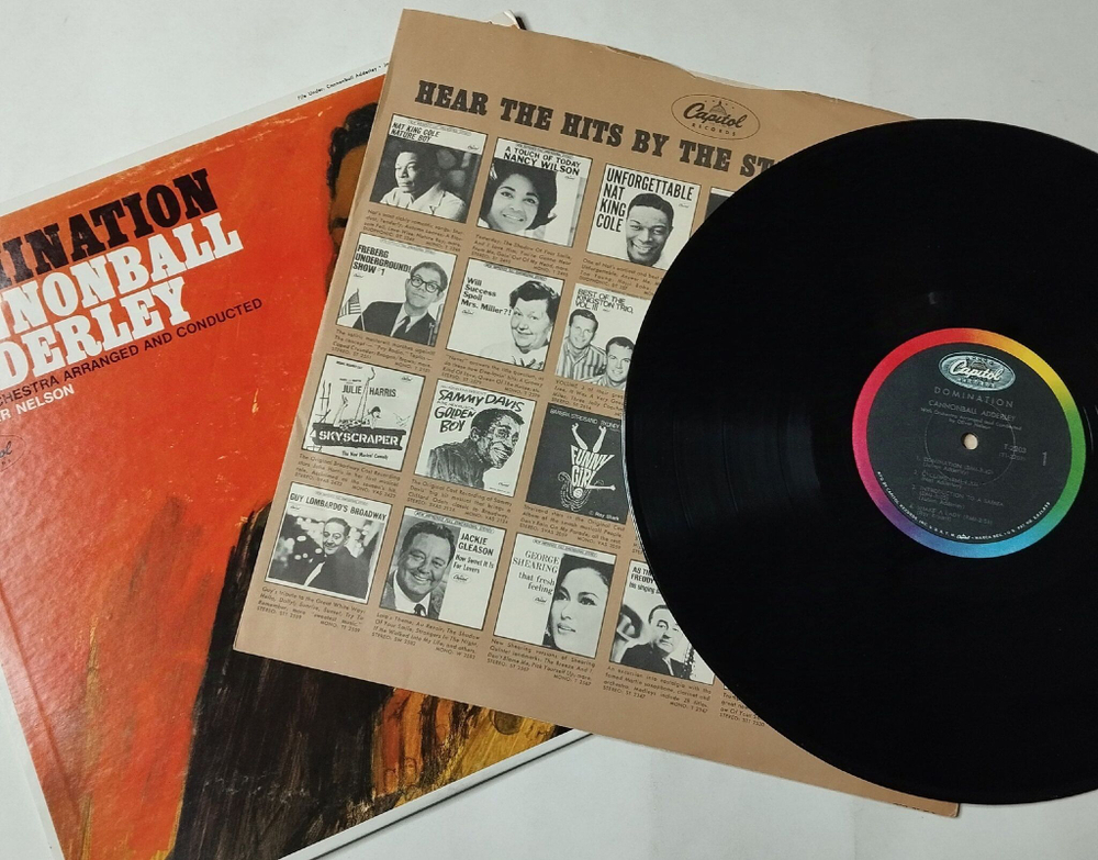Винтажная виниловая пластинка LP Cannonball Adderley Domination (USA 1965)