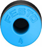 Заглушка для трубопроводов Festo QSC-4-100 (комплект 100 шт)