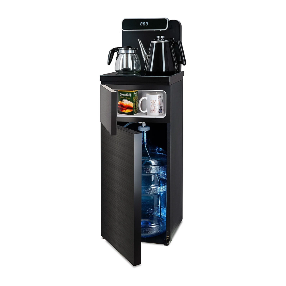 Кулер с чайным столиком Тиабар Ecotronic TB10-LNR black