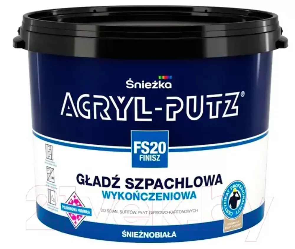 Шпатлевка Sniezka ACRYL-PUTZ FINISZ FS20. 8кг