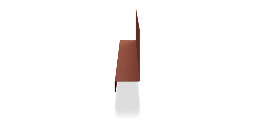 Планка примыкание боковое фальц Satin Matt