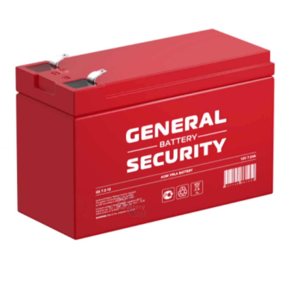 Аккумулятор General Security GS 7.2-6 (AGM)