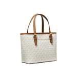 Michael Kors Jet Set Top-Zip Tote Bag Vanilla