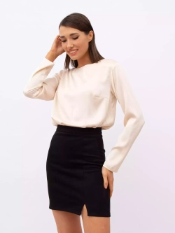 Блузка с рукавом Anyday Icon Blouse 01, цвет бежевый