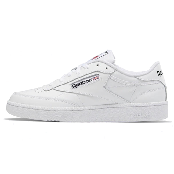 reebok Club C Series Кроссовки для скейтбординга Низкие Белые Унисекс