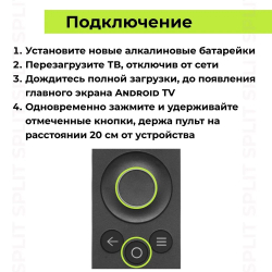Пульт для Realme REM-V1(BOX) RMV2001 ver.2 CY1710 для SMART TV с голосовым поиском