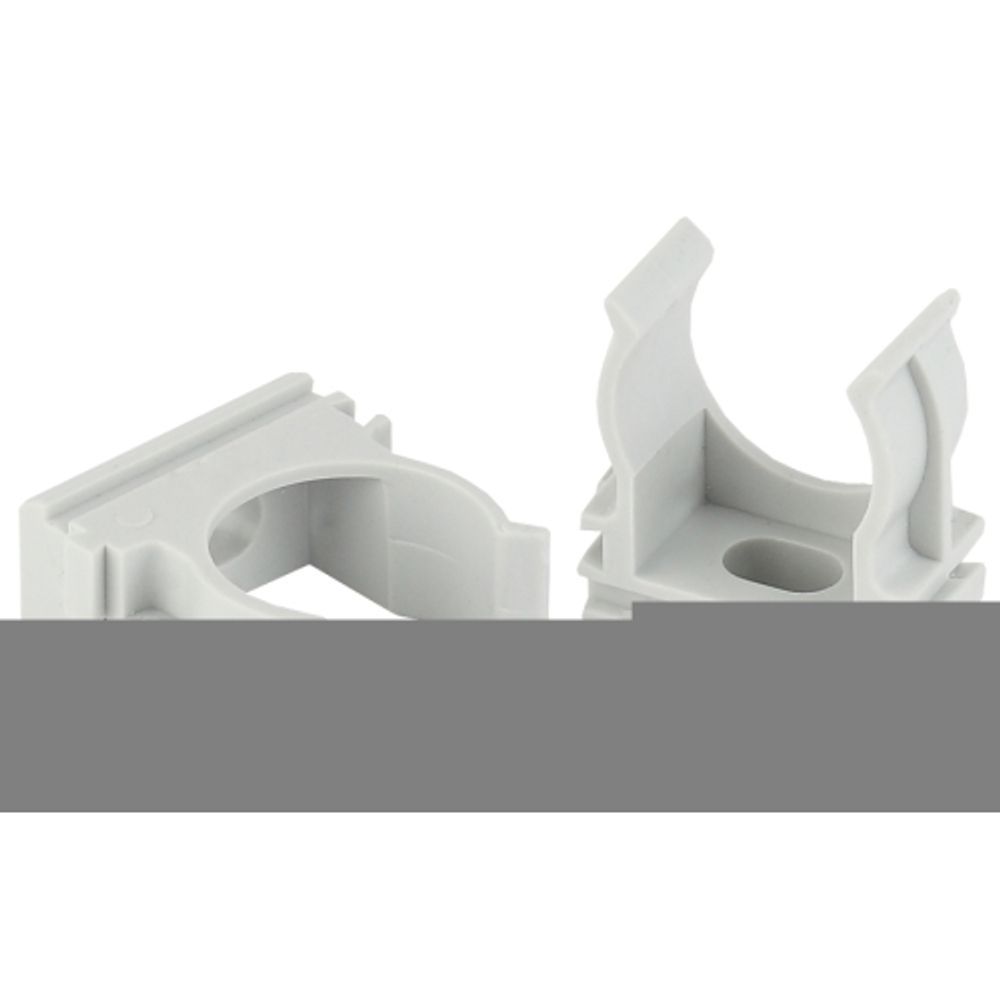 Крепеж-клипса ЭРА CLIP-40 для трубы cерая d40мм 30шт