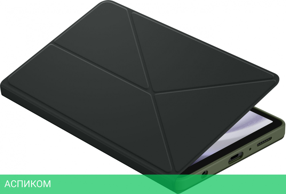 Чехол для планшета Samsung Galaxy Tab A9 Book Cover черный (EF-BX110TBEGRU)