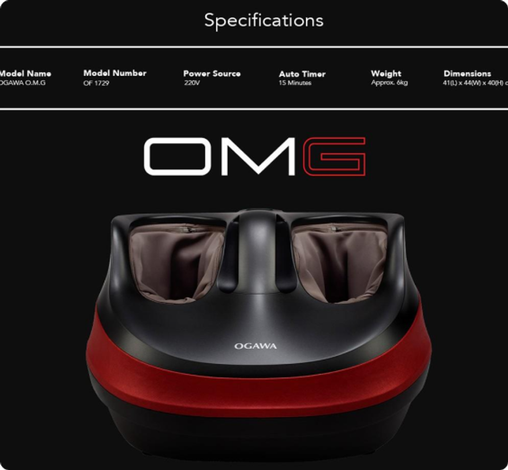 Массажер для ног Ogawa O.M.G.