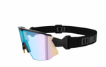 Очки BLIZ BREEZE Nordic Light Coral: Orange w blue multi (Brown with silver mirror), Matt Black