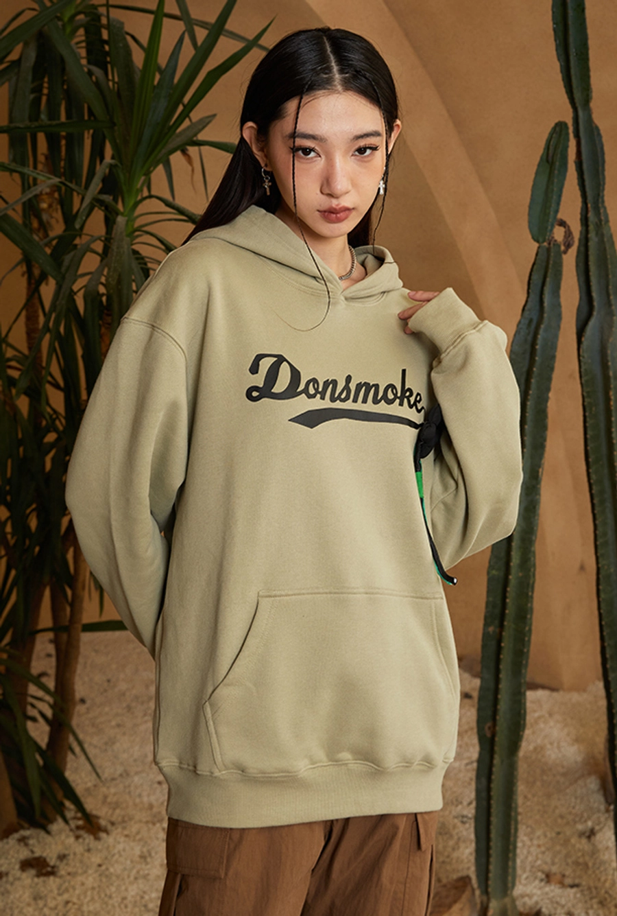 Худи DONSMOKE "Flower" Oversized Hoodie