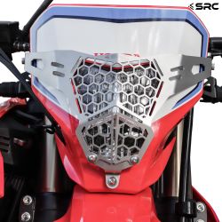 Headlight guard for Honda CRF250-300L LED model. HEAD LIGHT GUARD