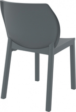 Стул пластиковый Siesta Contract Nora, темно-серый