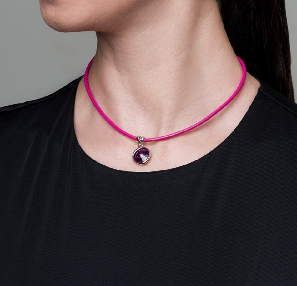 Колье Fiore Luna Amethyst B1902.M11 V/S