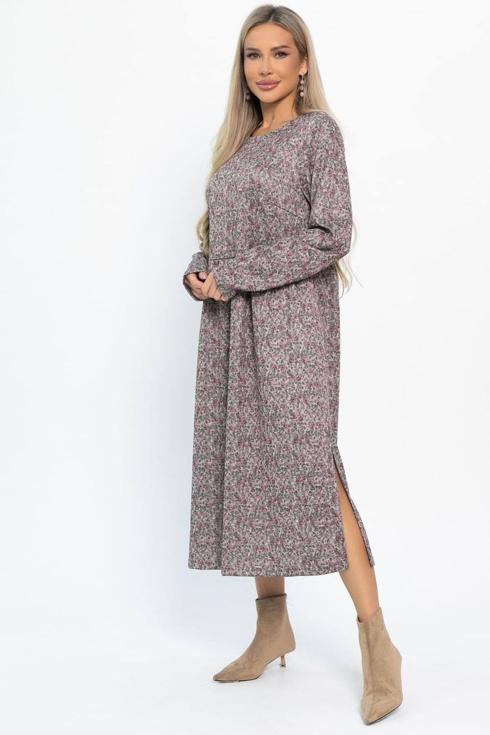 Платье Андреа (коричневое) П14852-25М LT Collection