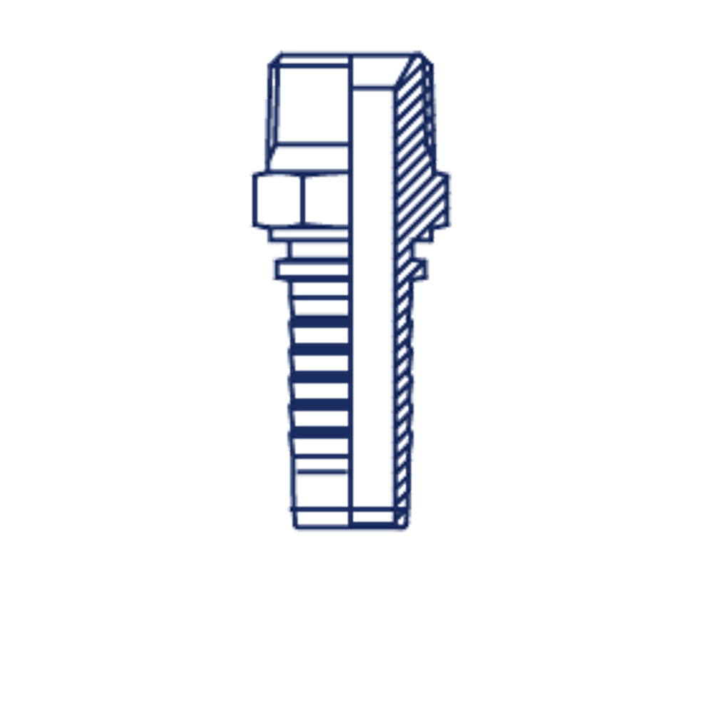 Фитинг DN 20 BSPT 3/4