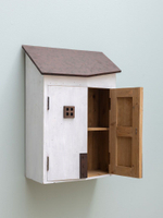 Шкафчик "Домик" 56х22,5х40см Дерево,металл