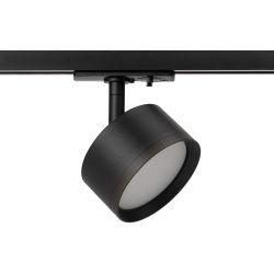 Трековый светильник однофазный ЭРА TR48 - GX53 BK под лампу GX53 матовый черный | Однофазные светильники под лампу