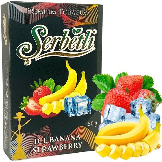 Serbetli - Ice Banana Strawberry (50г)