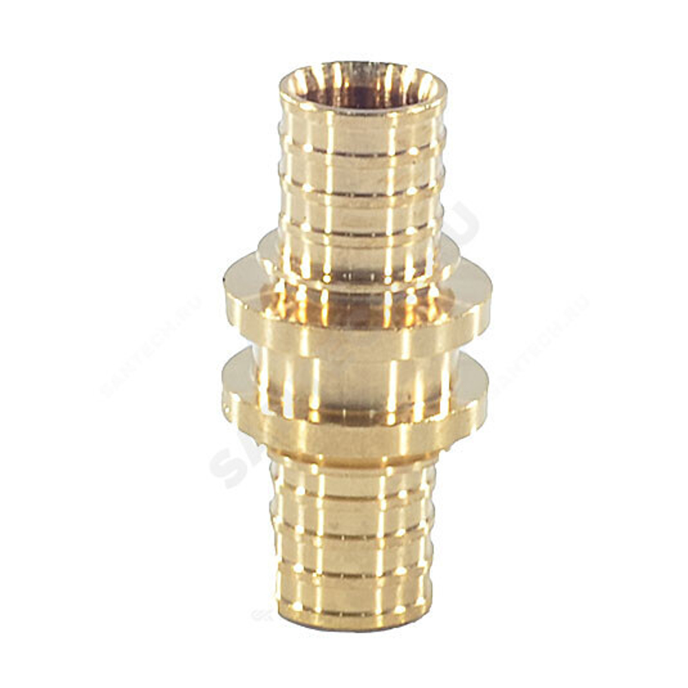 Муфта для PE-X труб аксиальная бронза Дн 25 RAUTITAN PLATINUM RX Rehau 13777141001