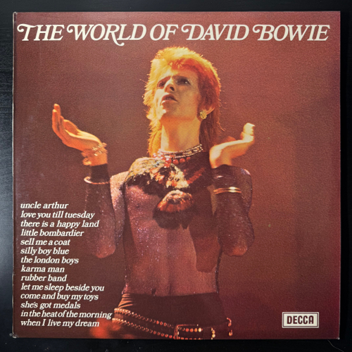 David Bowie ‎– The World Of David Bowie (Англия 1978г.)