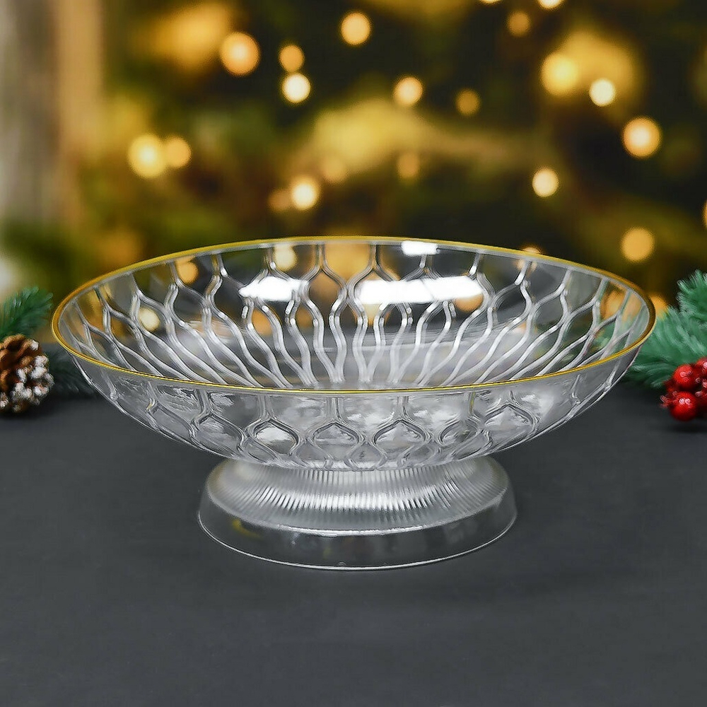 Ваза для фруктов на ножке 26*14*9,2см