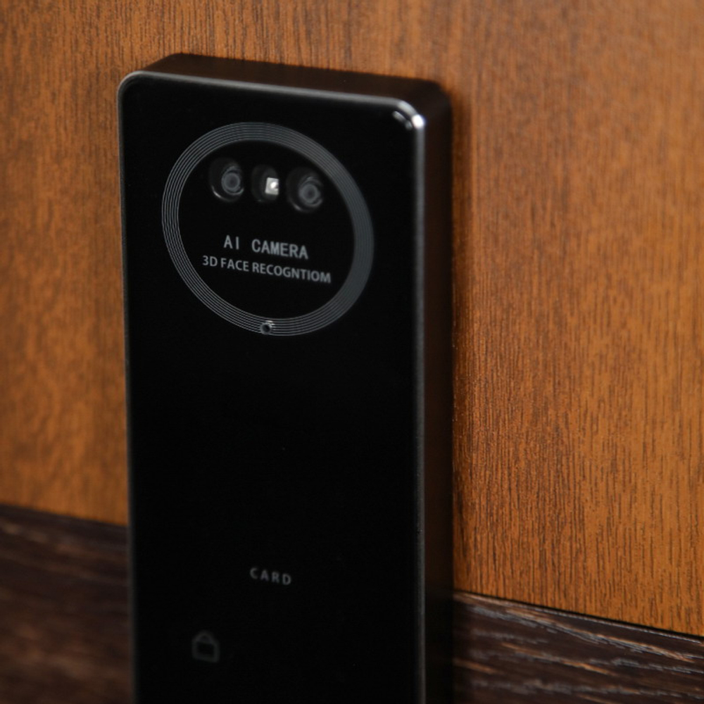 Стальная дверь "Денвер"  (биометрический замок). Заказная модель.