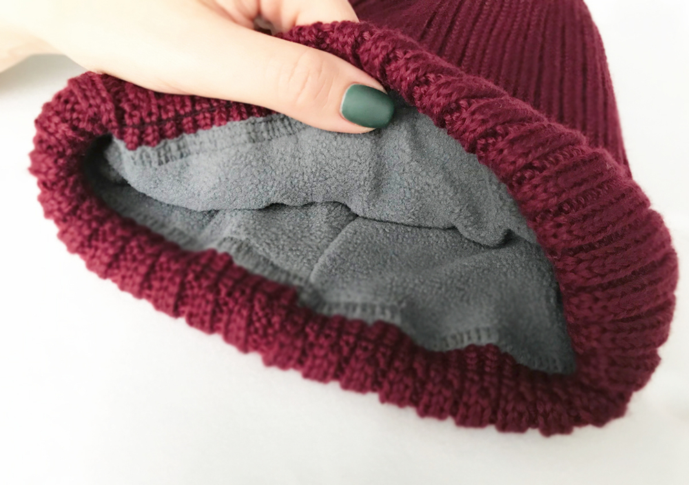 Шапка утеплённая серая sharkskin