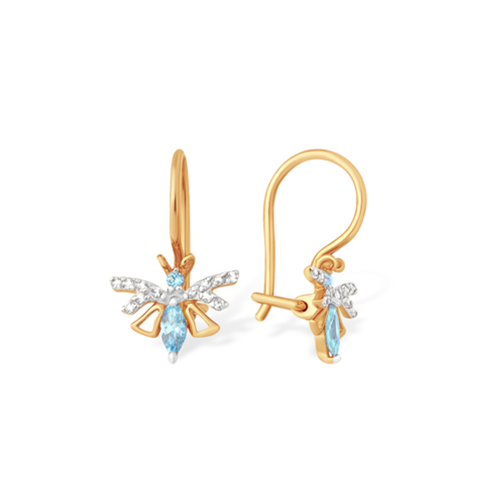 Серьги из золота 585 пробы