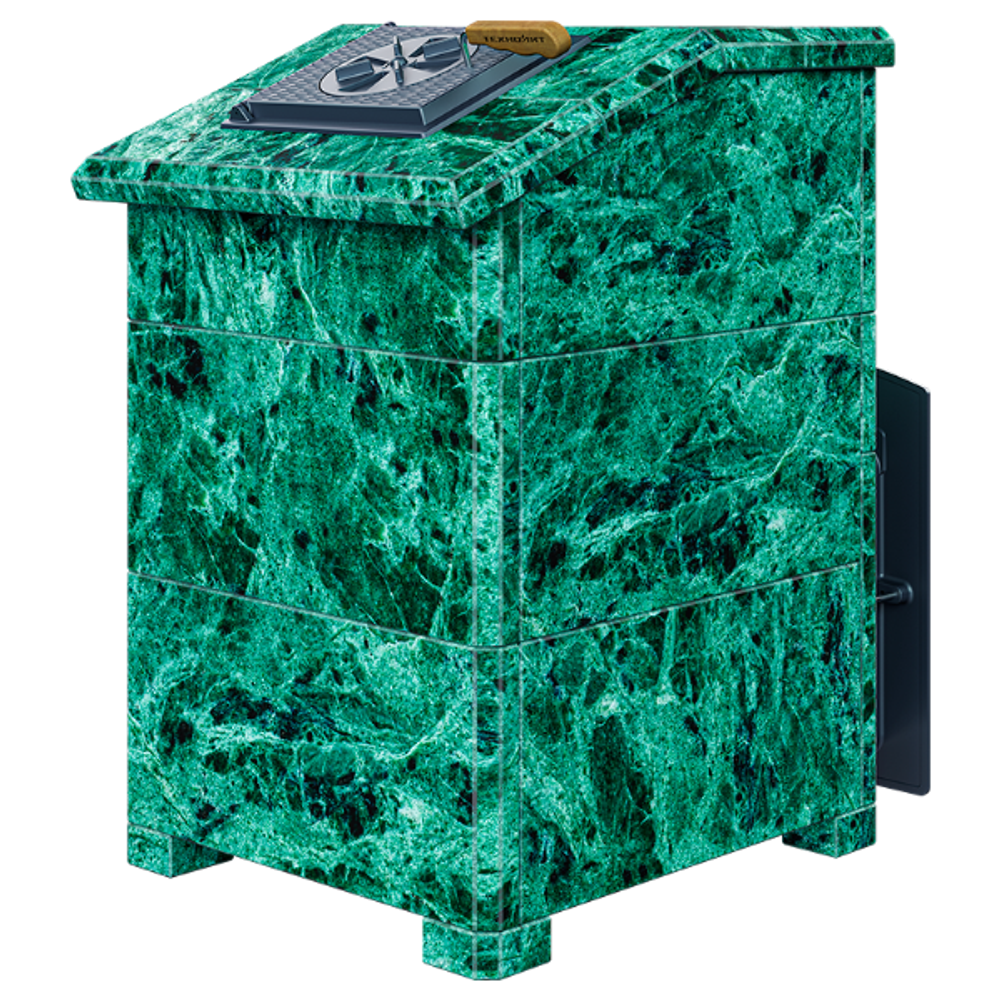 Чугунная печь для бани Комплект Гроза 24 (П2) Президент Змеевик