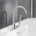 Смеситель на борт ванны, четырехсекционный Damixa Scandinavian Pure 360400000