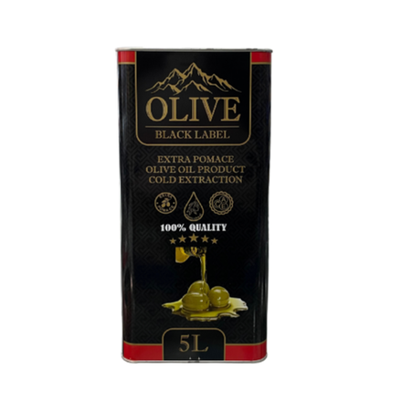 Масло Оливковое Olive Black 5 л ж\б