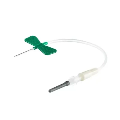 Игла-бабочка 21G 3/4 10 см луер адаптер 50 шт