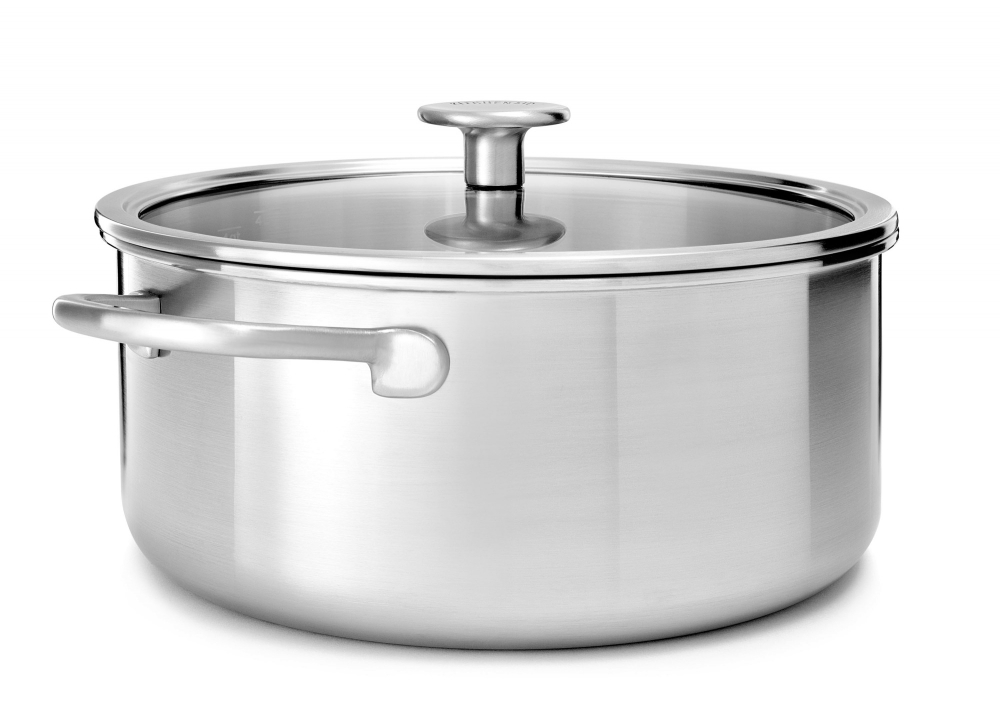 KitchenAid Кастрюля Mutli-ply 24 см 4,9 л с крышкой