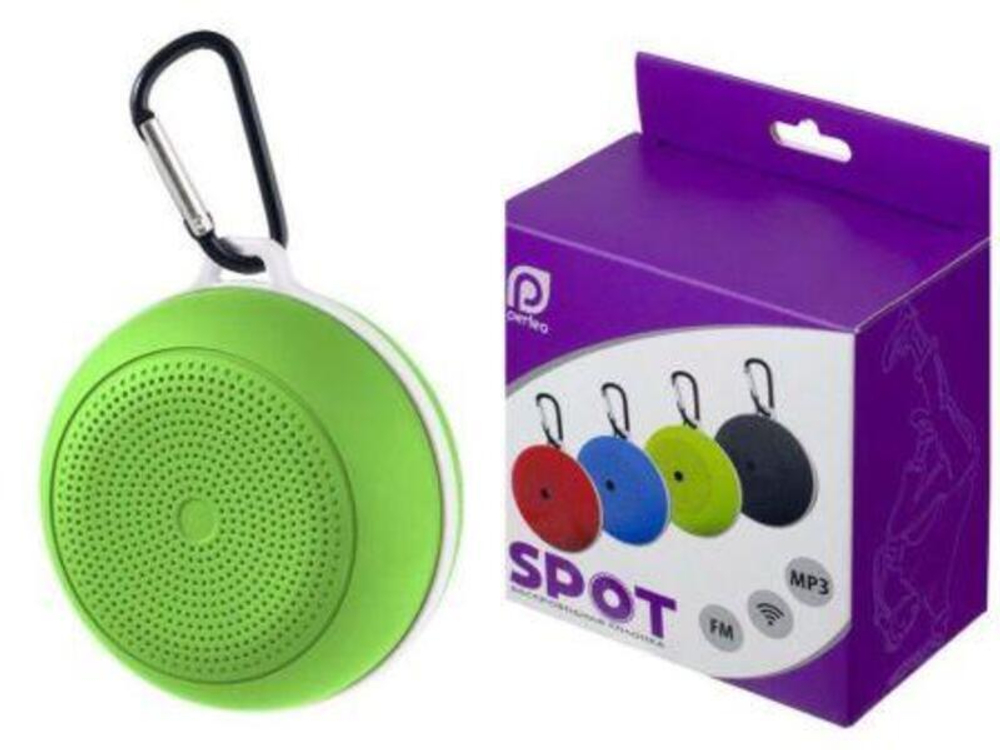 Perfeo Bluetooth-колонка "SPOT" PF_5215 зеленая