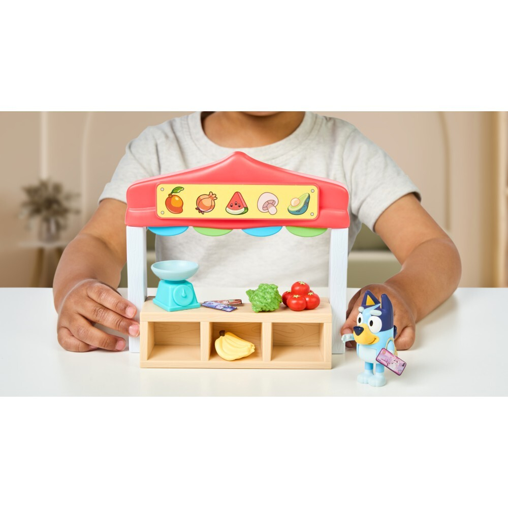 Bluey Blue - Набор продуктового магазина с фигуркой собаки и аксессуарами BLU17555 / артикул   BLU17555  / GTIN 630996175552