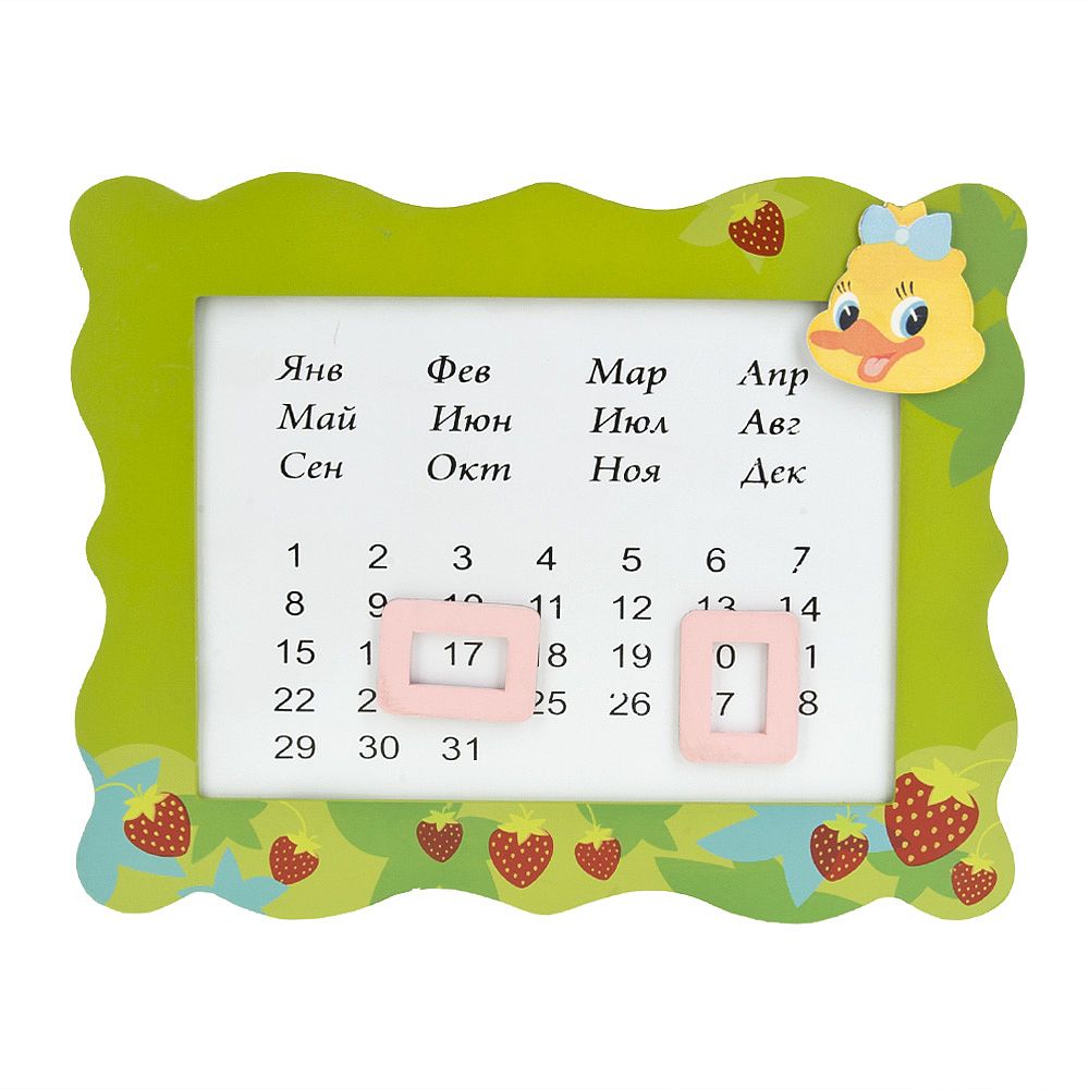 Календарь декоративный (с магнитами) " " 30*1*24,5см. (4вида) (транспортная упаковка)