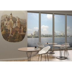 Ламинированная панель ПВХ ВЕК Лен фисташковой 3000х250мм