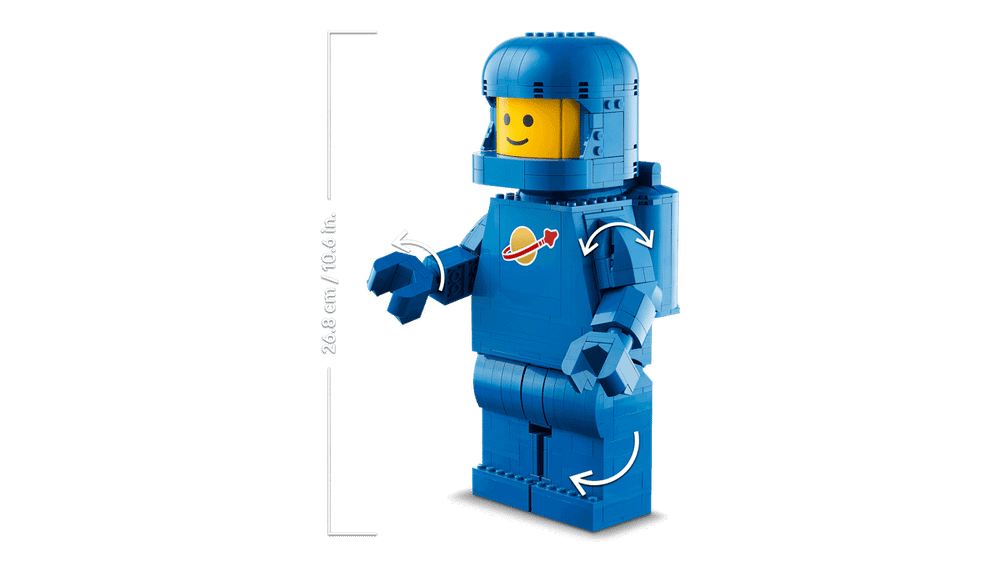Конструктор LEGO Minifigures 40921 Up-Scaled Blue Astronaut Minifigure